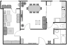 Tables, booths, and bar areas are. Cafe And Restaurant Floor Plans How To Create A Building Plan Using Conceptdraw Pro Cafe Electrical Floor Plan Cafe Plan With Dimensions