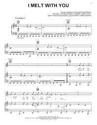 I Melt With You by Jason Mraz - Acoustic Guitar, Voice, Piano, Vocal,  Guitar - Digital Sheet Music | Sheet Music Plus