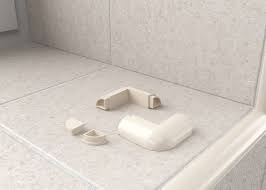 Made of rubber, it resists abrasion better than plastic trim. Plastic Pro Tile Trim Corners End Stops Tileasy