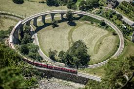 Juni 2021 in ganz deutschland. Verein Welterbe Rhb Rhatische Bahn Rhb