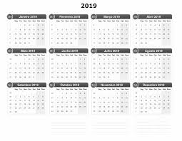 Calendario 2019 Pdf Escola