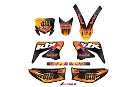 Kumpulan pola striping motor yamaha honda kawasaki suzuki ktm klx. Decal Klx Vector Design Free Vector