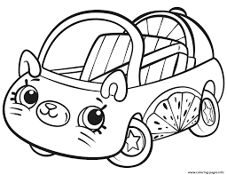 Shopkins cutie cars #5 donut express with mini shopkin exclusive. Print Cutie Cars Shopkins Coloring Pages Shopkins Colouring Pages Shopkins Coloring Pages Free Printable Geometric Coloring Pages