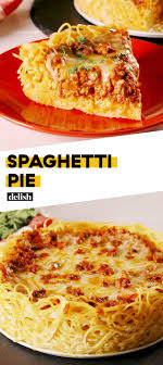 Spaghetti Pie Makes A Boring Spaghetti Night Fun Recipe Recipes Spaghetti Pie Recipes Spaghetti Pie