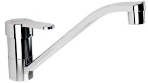 Mitigeur Evier Monotrou Olyos A Bec Fondu Orientable Avec Aerateur Finition Chrome