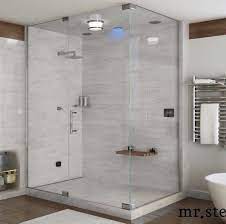 Steam Showers Not Only Improve Circulation And Stress Management But Are A Great Addition To Any Home Modern Shower Design Bathroom Shower Design Modern Shower