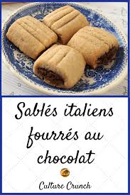Sables Italiens Fourres Au Chocolat La Recette Facile Recette Facile Recette Recettes De Cuisine