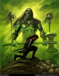 Gawain And The Green Knight By Alan Lathwell 2d Cgsociety Green Knight Concept Art Characters Fantasy Warrior