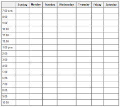 24 Hour A Day 7 Days A Week Work Schedule To Help Clients