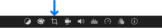 Thankfully for the iphone 6s, since most video is recorded with a bonus, hold option when hitting to prevent apple from making it a separate space (if you have spaces tuned in). Crop Clips In Imovie On Mac Apple Support