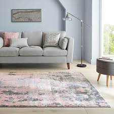 3 colors / 9 sizes. Fusion Abstract Blush Rug Blush Rug Pink Rug Living Room Blue And Pink Living Room