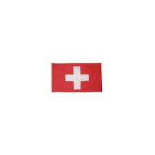 La bandiera svizzera, insieme a quella della città del vaticano, ha la particolarità di essere di forma la bandiera svizzera non è sempre stata rossa. Bandiera Svizzera Cm 90x150 Arco E Frecce