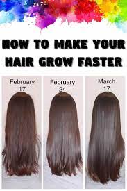 How To Make Your Hair Grow Faster Grow Hair Grow Long Healthy Hair Grow Long Hair