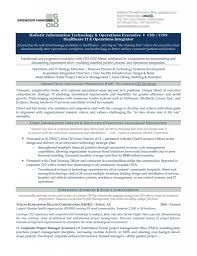Cio Resume Example Resume Examples Best Resume Resume