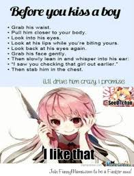 Are You A Yandere Girlfriend Please Read This Yandere Anime Yandere Manga Anime Funny