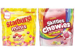 M&m's, snickers, skittles, twix, dove, starburst, doublemint, juicy fruit, and many more. Mars Wrigley Delivers Product Revamp Across Core Brands Confectionery Production