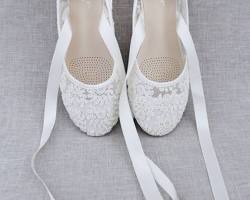 Image of Ballerina Flats wedding shoes