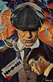 Tommy Shelby œilleres Pointue Drame De Crime Anglais Birmingham Des Annees 1920 Art Mural Im Peaky Blinders Poster Peaky Blinders Wallpaper Peaky Blinders