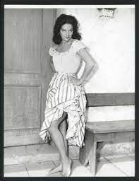 1960 Yvette Duguay Leggy Barefoot Pose Vintage Original Photo French Actress Gp Ebay