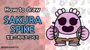 Thingiverse is a universe of things. How To Draw Sakura Spike Brawl Stars Skin Youtube