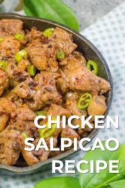 Chicken Salpicao Healthy Chicken Dish Packed With Flavor Recipe Chicken Salpicao Recipe Salpicao Recipe Side Dishes For Chicken