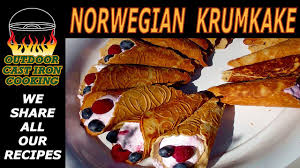 Cooked in a cast iron pan that resembles an egg poacher. Norwegian Krumkake Youtube