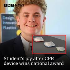 If it even saves one life, then Harry can be rightly proud of himself." ❤️  DMU student Harry, 21, who designed a potentially lifesaving device to help  a person perform CPR correctly,
