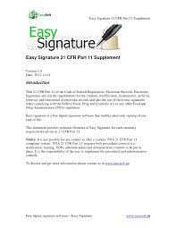 This article look into the implications and validity of such invoices. Easy Signature 21 Cfr Part 11 Supplement