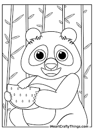 They're now considered \ vulnerable\ to extinction. Giant Panda Coloring Pages Updated 2021