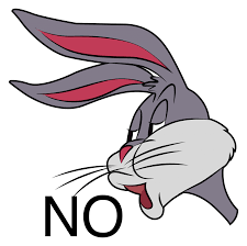 This is a list of the various animated cartoons featuring bugs bunny. Bugs Bunny No Meme Face
