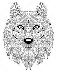 Animal Coloring Pages Wolf Colors Pattern Coloring Pages