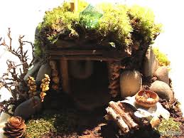 Ein Feenhaus Basteln Feenhaus Mini Garten Feen Glaser