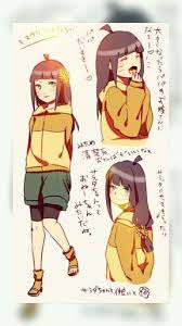 Himawari Naruto Himawari Uzumaki Boruto Anime Naruto