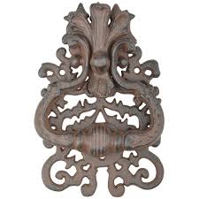 Door knockers are an excellent way to keep your home neat and tidy. Door Knocker Cast Iron Classic Design Esschert Design Usa