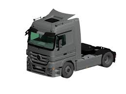 Mercedes Benz Actros Heavy Truck 3d Model