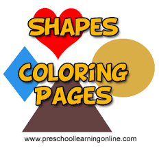 Helpful resources for teachers and parents to teach toddlers ,kindergarten and preschoolers with a fun way. Kids Shapes Coloring Pages Patterns Preschool Learning Online Lesson Plans Worksheets