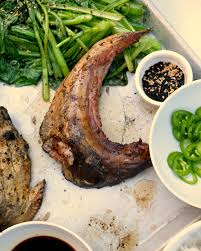 Restores 7500 health over 30 sec. Grilled Cobia Collars With Yuzu Ponzu Elevated Wild