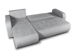 Wir verkaufen hier das ecksofa elias im velourstoff mit samtoptik in hellgrau. Ecksofa Rino Mit Schlaffunktion Und Bettkasten L Form Couch Polsterecke Couchgarnitur Kaufen Bei Hood De