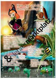 Hexe Aga Und Das Wortfeld Wortfelder Schnurren Und Poster
