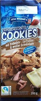 Soft baked cookies mike mitchell's. Triple Chocolate Cookies Mike Mitchell S 200 G