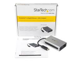 Product Startech Com Thunderbolt To Gigabit Ethernet Plus Usb 3 0 Thunderbolt Adapter Thunderbolt To Ethernet Thunderbolt To Usb 3 0 Tb2usb3ge Network Adapter Thunderbolt Gigabit Ethernet Usb 3 0