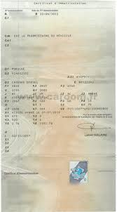 Le point sur la situation. Carte Grise Allemande Comment La Lire Exemple Traduit