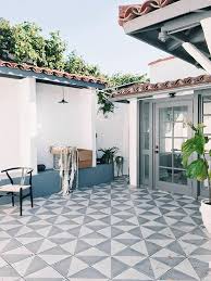 Project Staycation Patio Sarah Sherman Samuel Patio Tiles Patio Design Patio Flooring