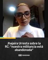 Jhajaira Urresta, asambleísta independiente, se pronunció sobre su salida  del movimiento Revolución Ciudadana, luego de la filtración de supuestos  chats en los que Luisa González, presidenta de la ...