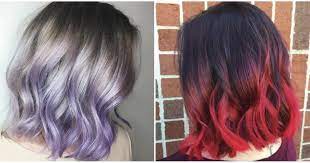 Ombre merupakan teknik pewarnaan yang dilakukan. Tampil Beda Di Tahun 2020 Inilah Inspirasi Warna Ombre Untuk Anda Pemilik Rambut Pendek Glitzmedia Co