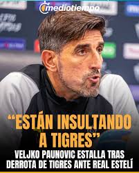 TSSS! ¡EXPLOTÓ EN CONFERENCIA DE PRENSA! 🚨😳 Veljko Paunovic no aguantó  los cuestionamientos sobre llevar un plantel alterno a Nicaragua. “Usted no  tiene nada de periodista. Están insultando a los Tigres y