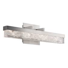 This selection of led bathroom lighting fits into a variety of interior decorating styles, however, each fixture incorporates led and plays into the energy efficiency of your room. Modern Forms Minx Brushed Nickel 21 Inch Led Bath Vanity Ws 62021 Bn Bellacor