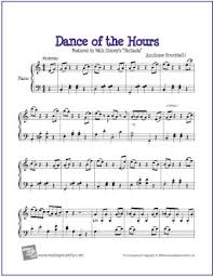 64 classic and contemporary disney songs are featured in this collection for easy piano, including: Dance Of The Hours Fantasia Free Easy Piano Sheet Music
