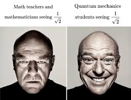 QFT theorists going shoping with their moms.