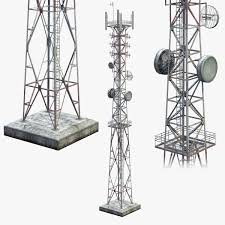 Communication Tower 3d Communication Tower Tower Tower Models